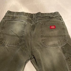 Men DICKIES 38X30- green-carpenter jean